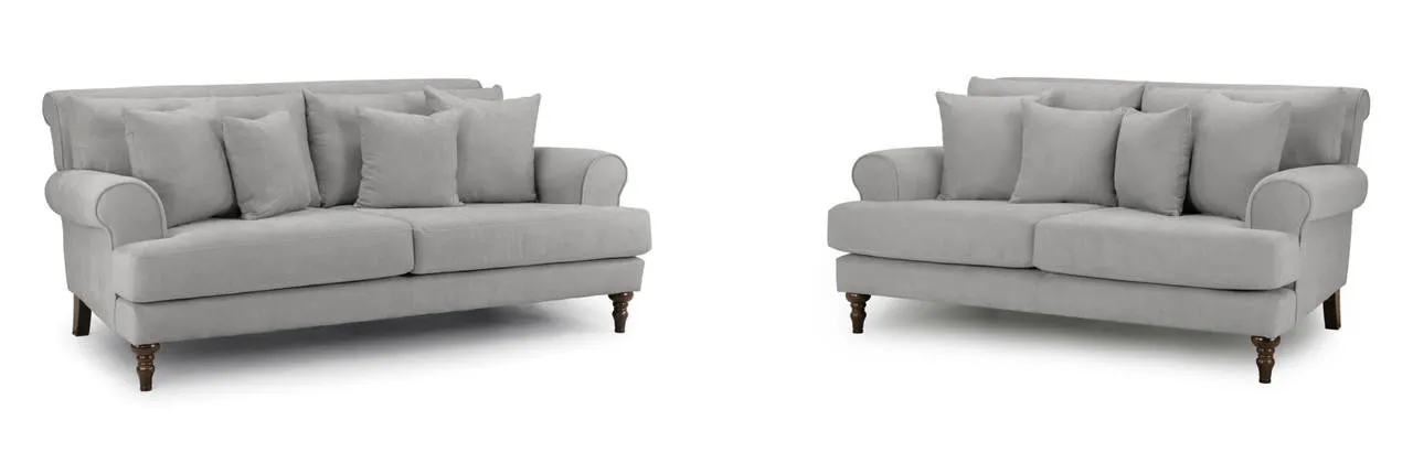 Autumn Sofa - Grey 3 2 Set - 195 x 166 CM