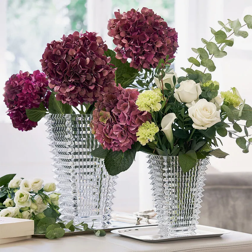 Baccarat | Crystal Eye Vase Rectangular