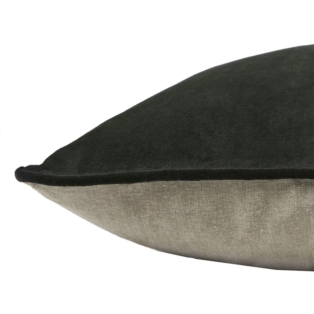 Bahama Velvet Cushion Cover Set - Deep Sea Green