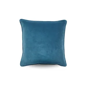 Bahama Velvet Cushion Cover Set - Ocean Blue