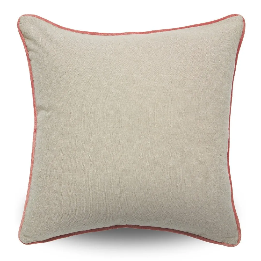 Bahama Velvet Cushion Cover Set - Rose