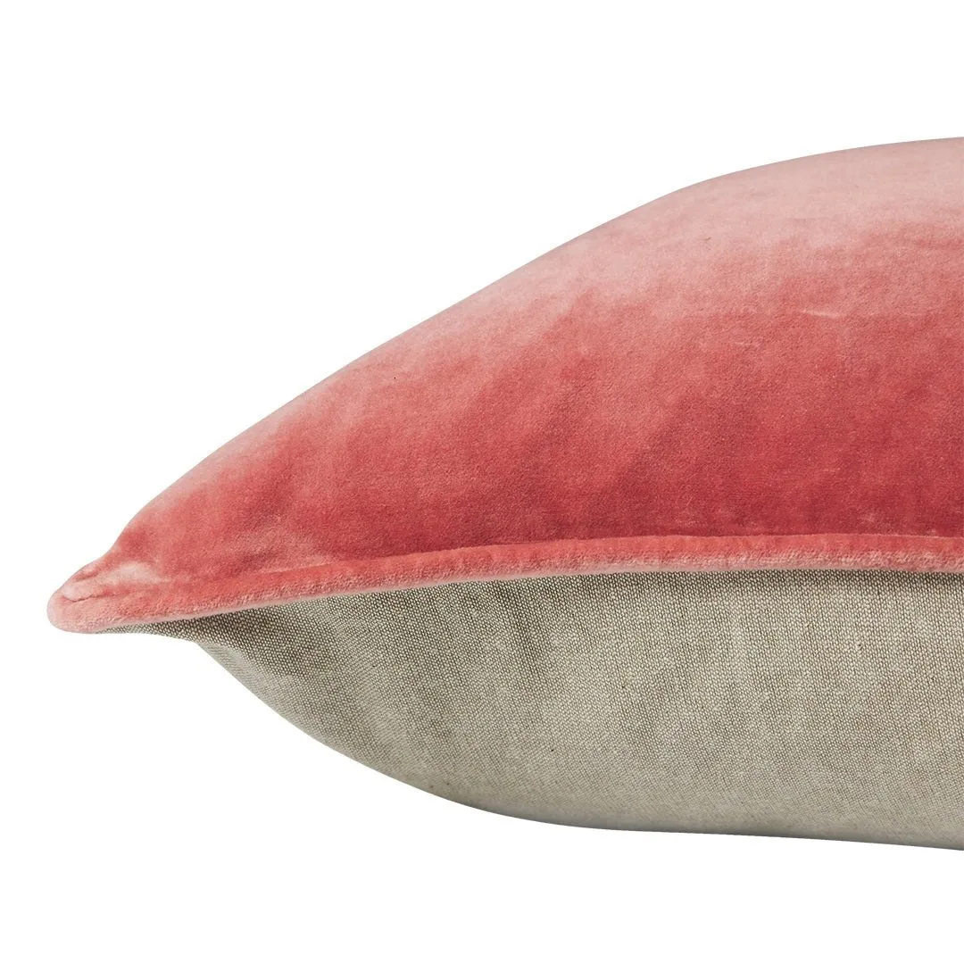 Bahama Velvet Cushion Cover Set - Rose