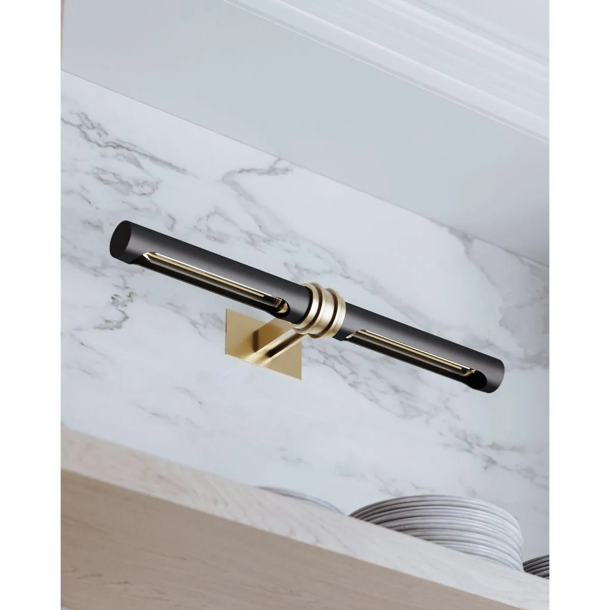 Baruch 24 in. Picture Light Aged Bronze finish
