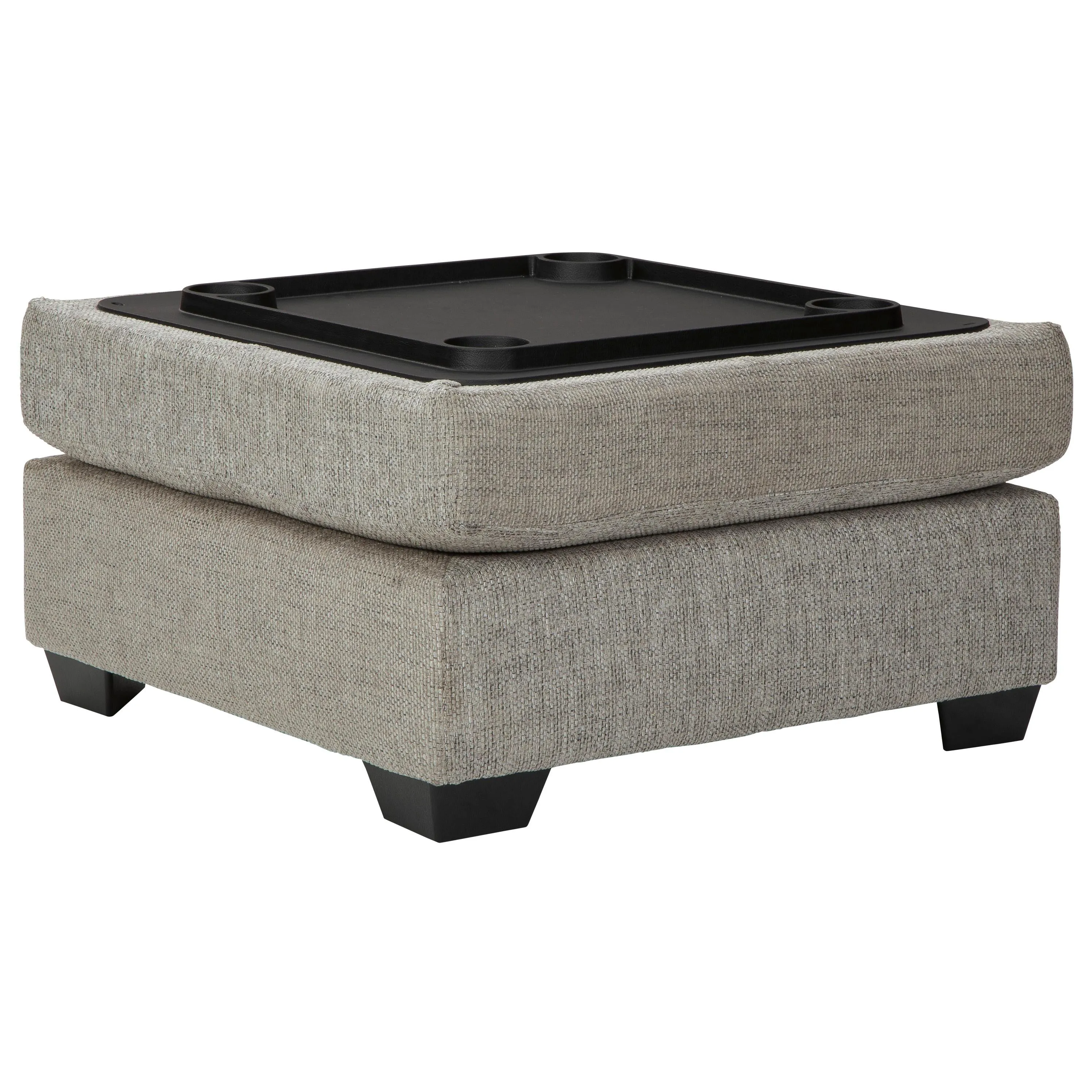 Benchcraft Megginson Fabric Storage Ottoman 9600611
