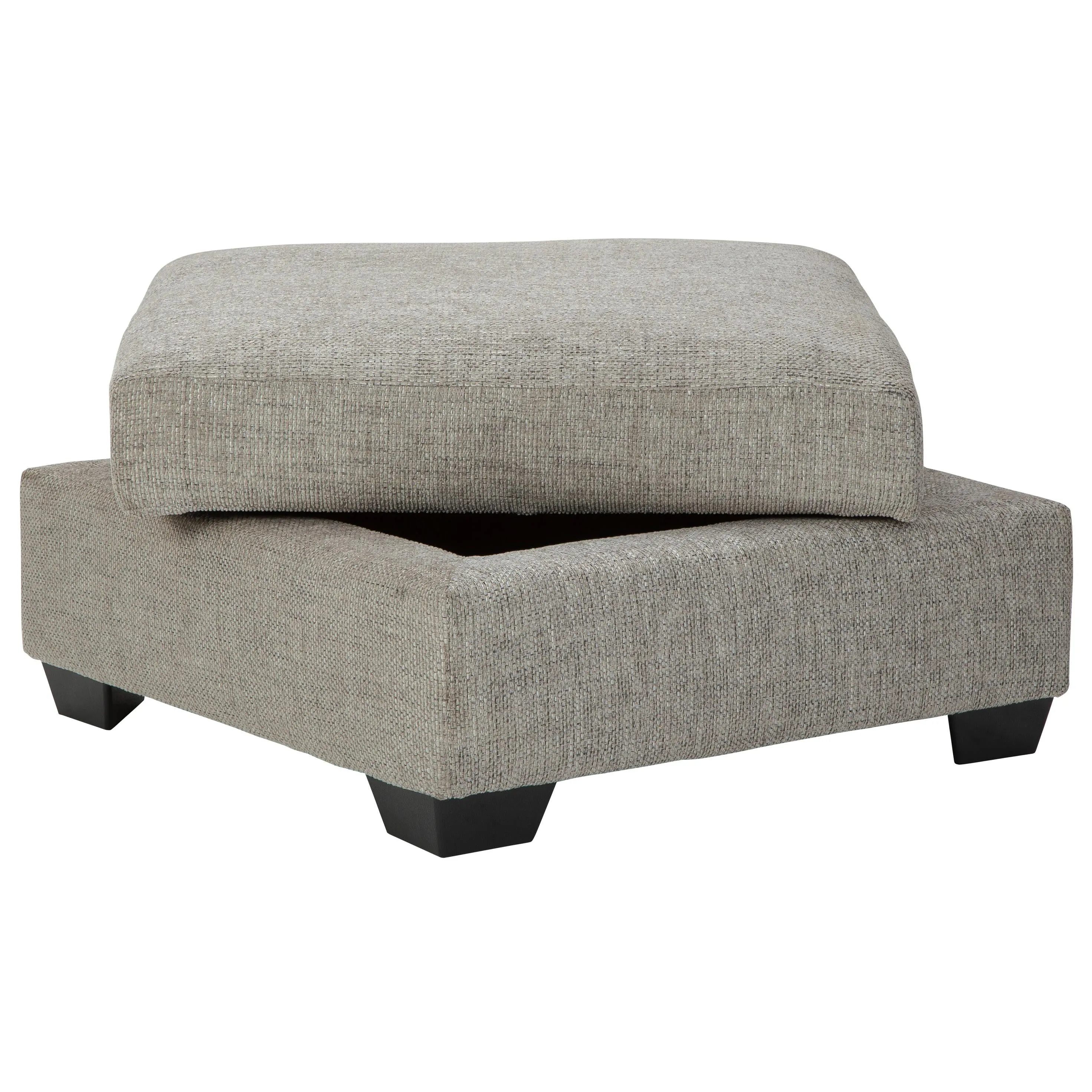 Benchcraft Megginson Fabric Storage Ottoman 9600611
