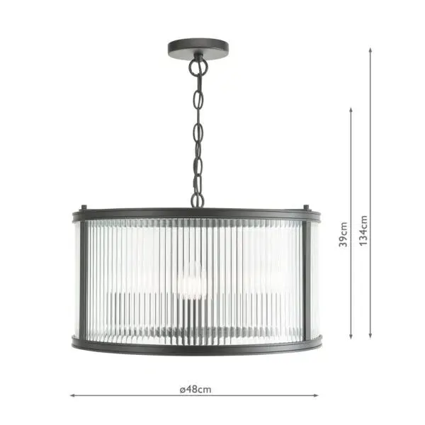 Bianka 3 Light Pendant