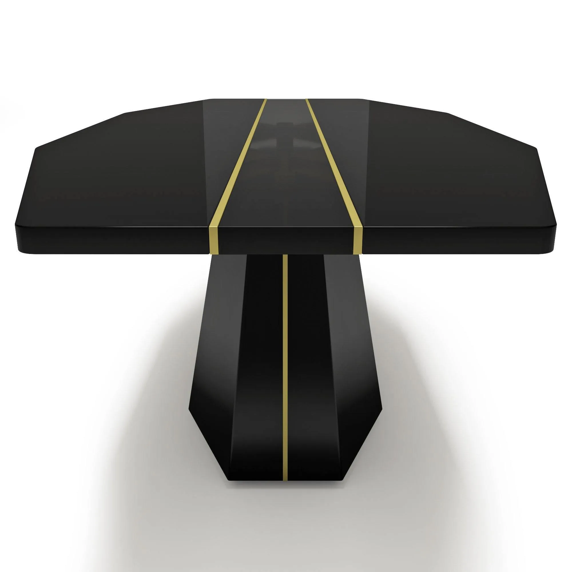 Black Line River Dining Table