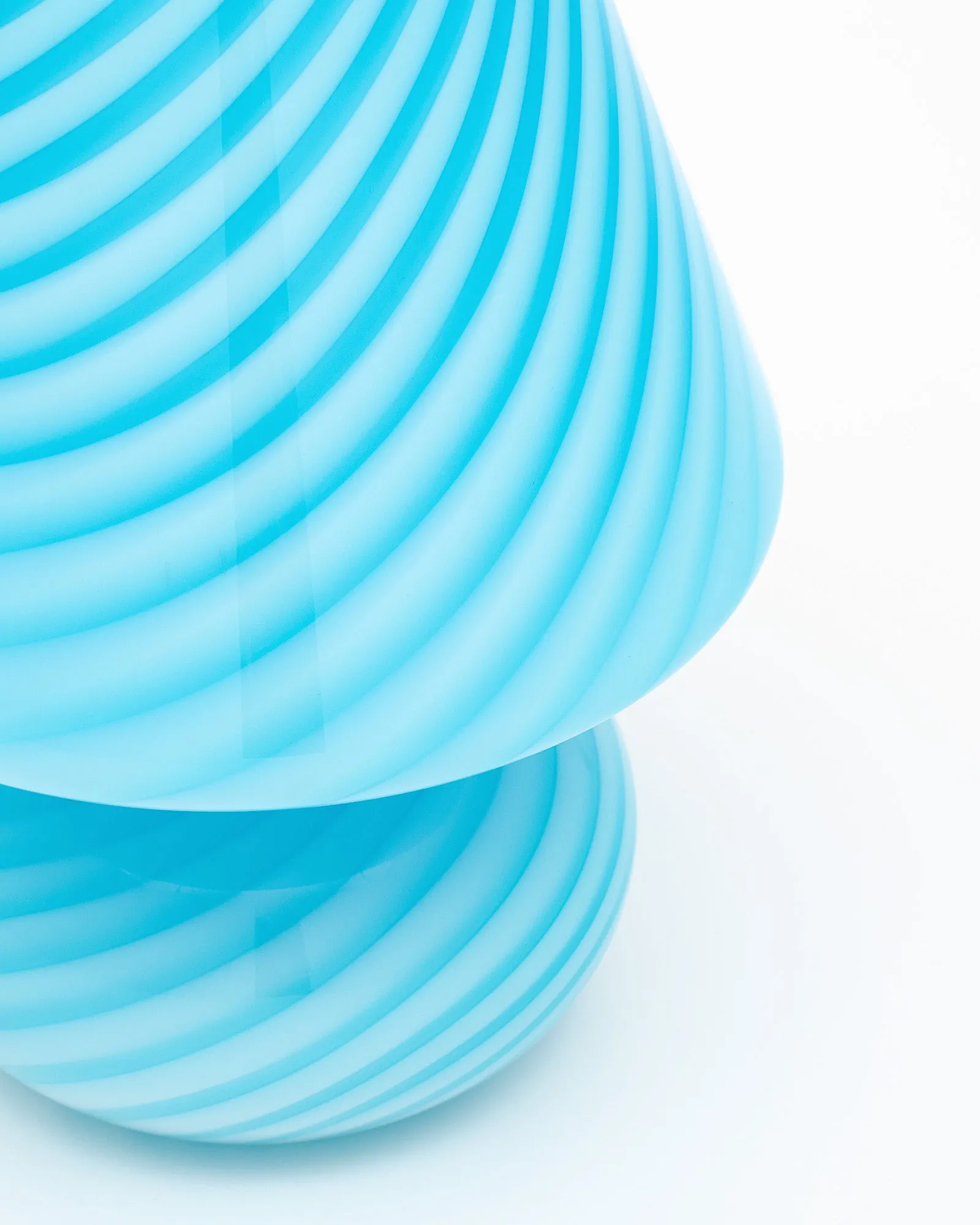 Blue Murano Glass “Fungo” Lamp