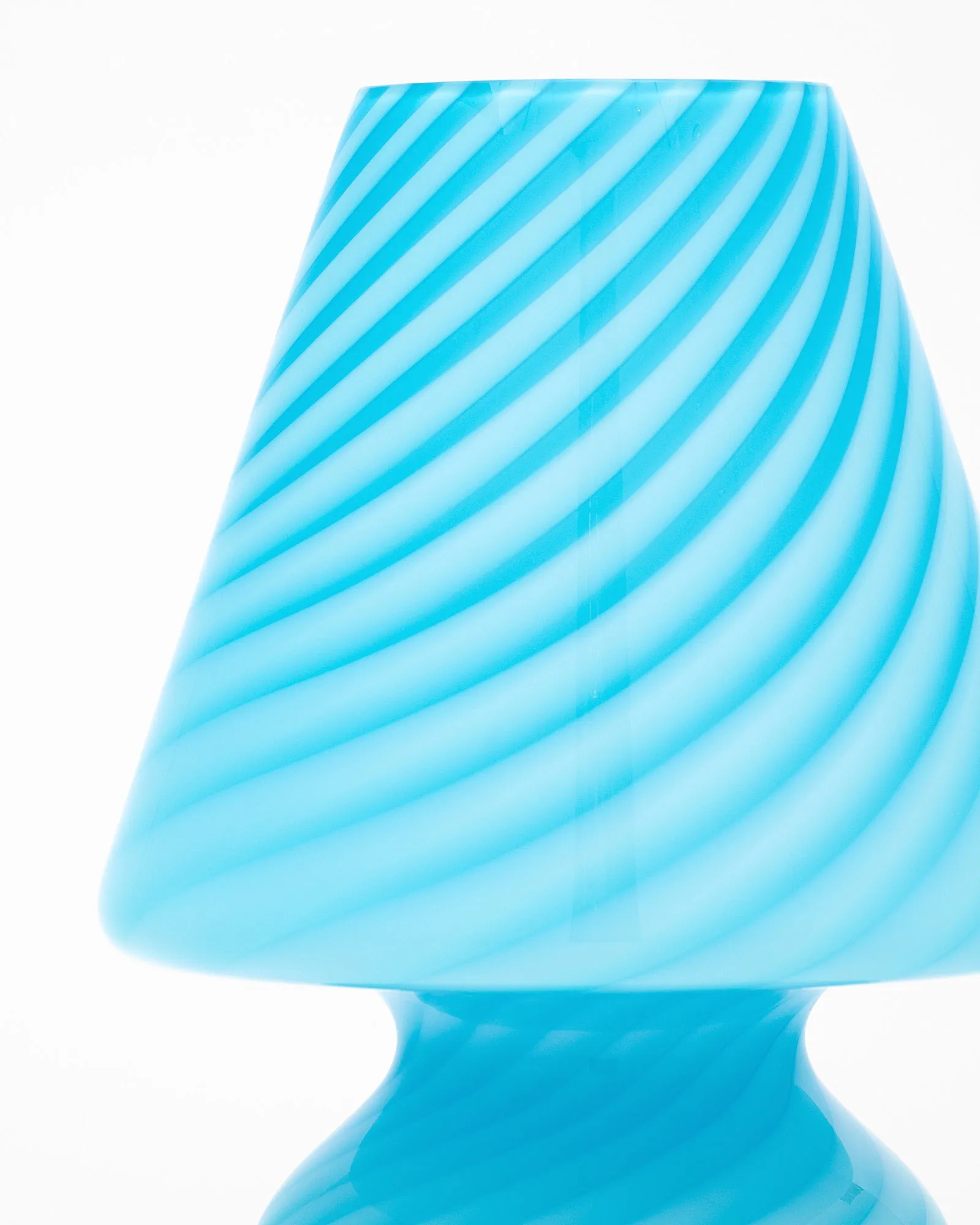 Blue Murano Glass “Fungo” Lamp