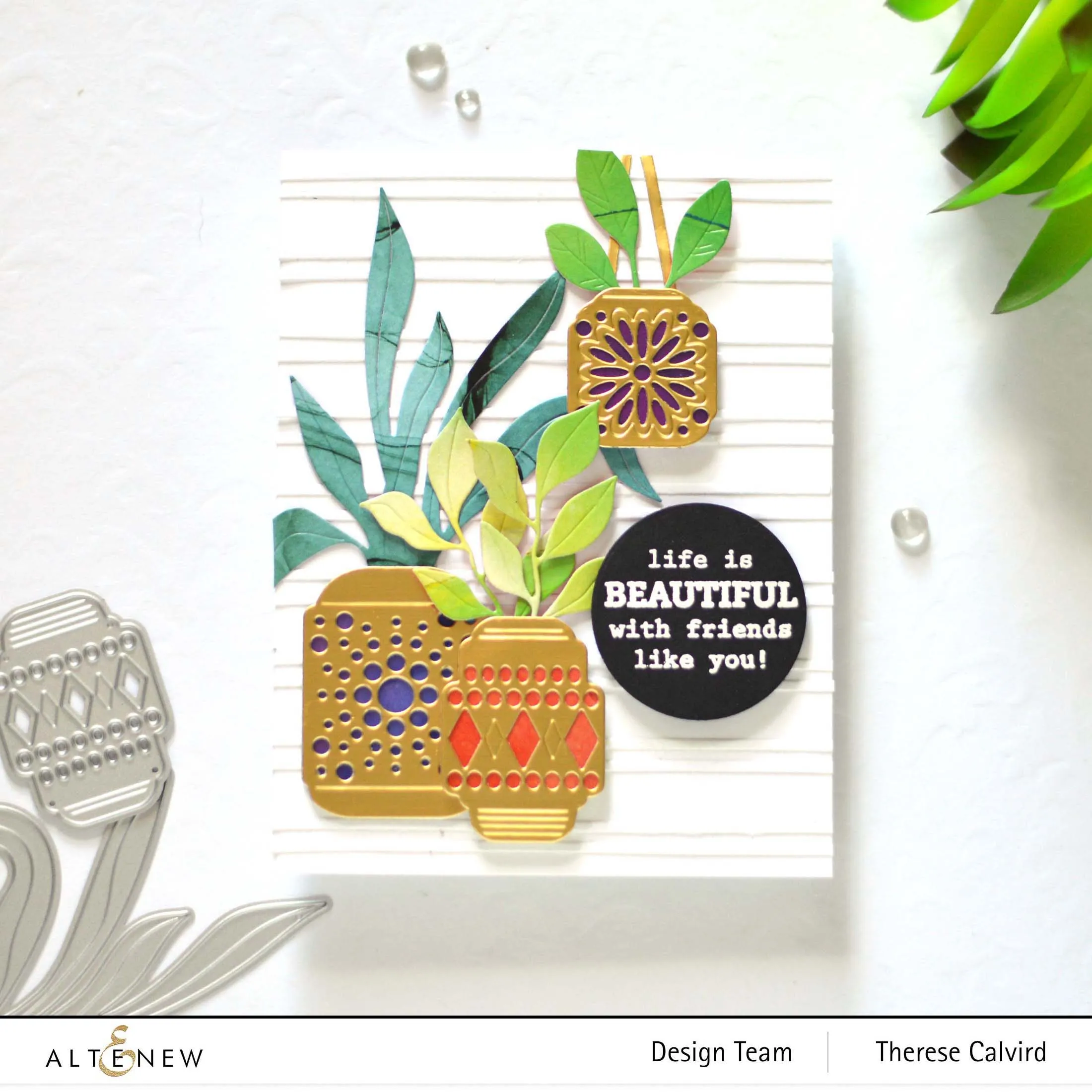 Boho Vases Die Set