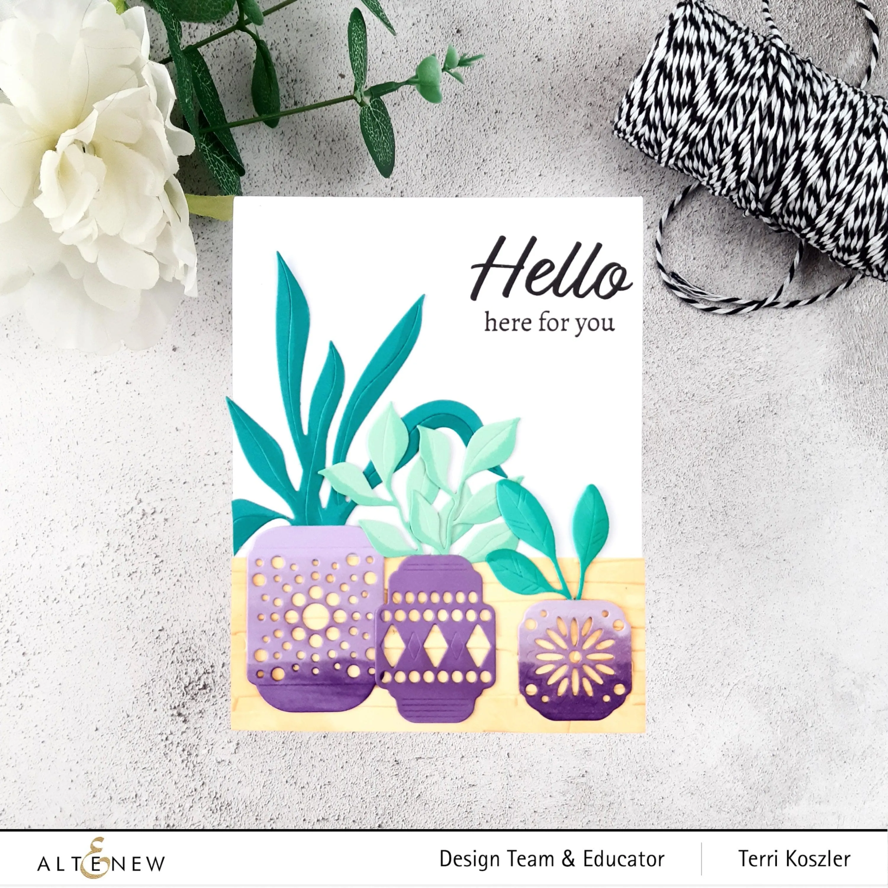Boho Vases Die Set