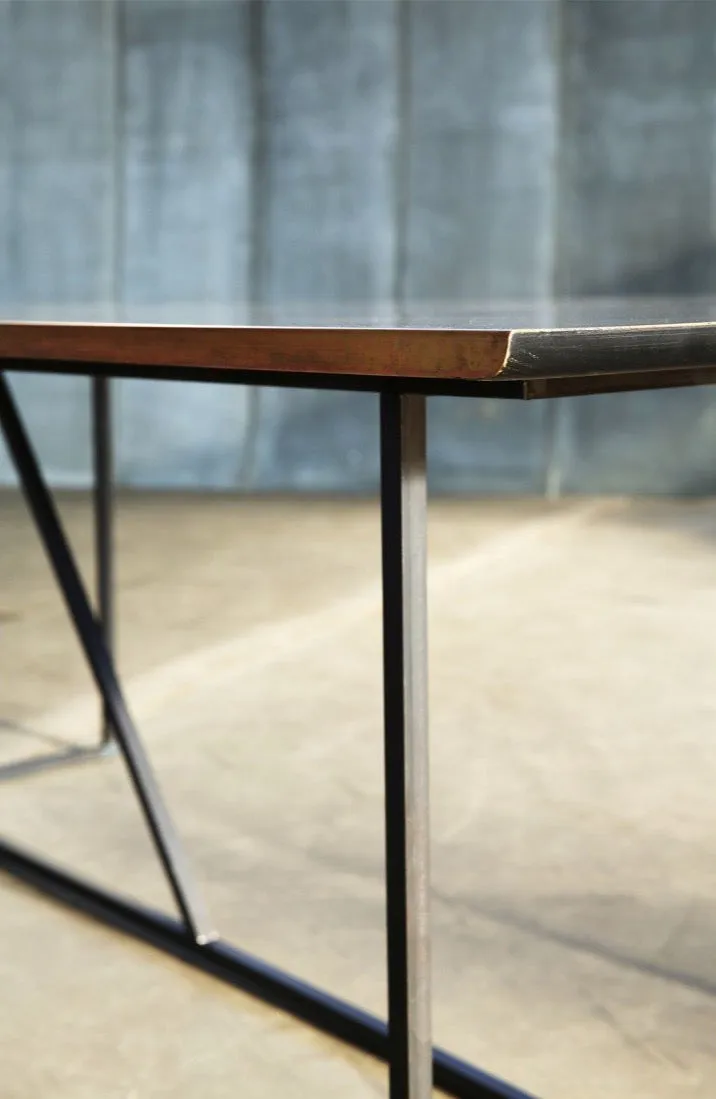 Brass Dining Table