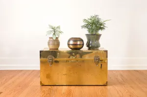 Brass Trunk Coffee Table