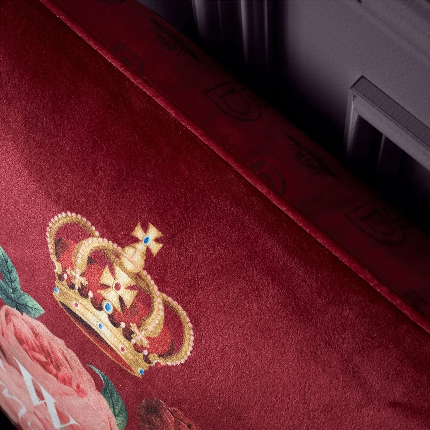 Bridgerton By Catherine Lansfield Flawless Red Cushion (45cm x 45cm)