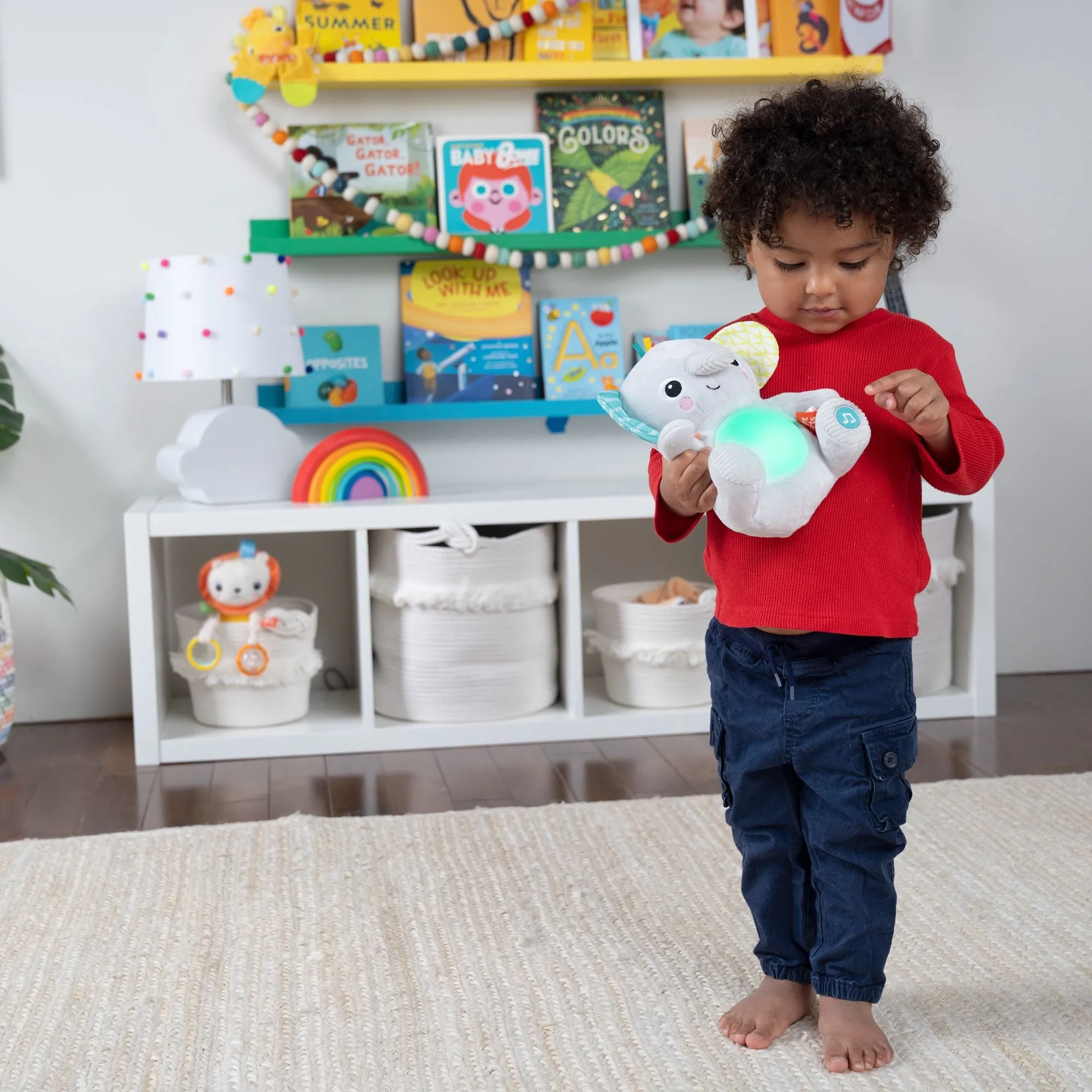 BRIGHT STARTS HUG-A-BYE BABY LIGHT AND SOUNDS ELEPHANT
