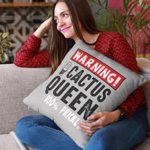 Cactus Queen 100% Prickly Gardening Cushion