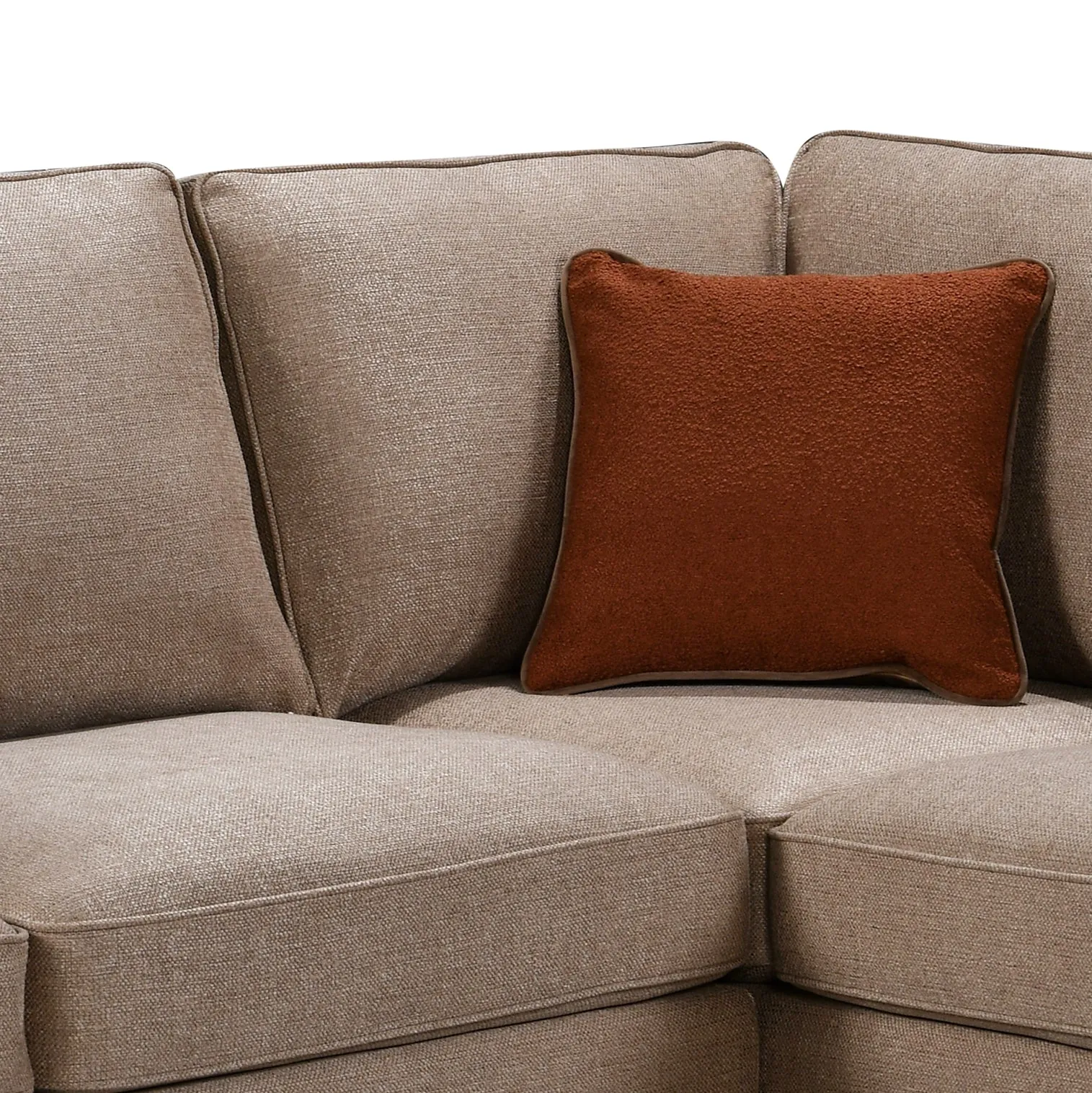 Cantrell Corner Sofa Biscuit RHF
