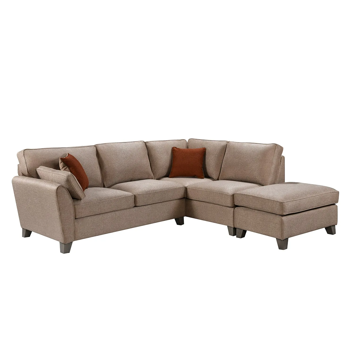 Cantrell Corner Sofa Biscuit RHF
