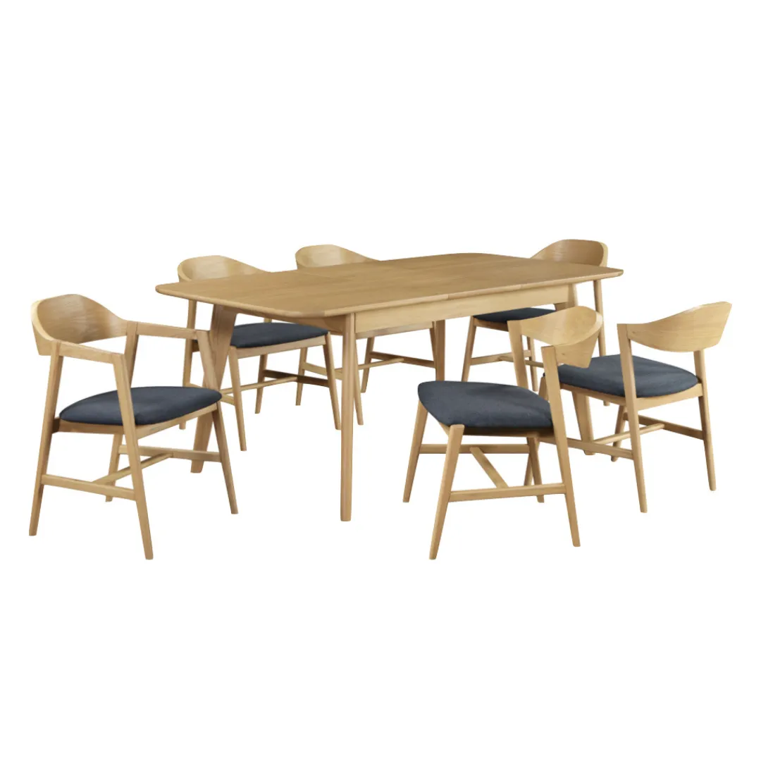 Carrington Oak Extendable Dining Table