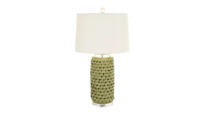 CERAMIC ACRYLIC TABLE LAMP