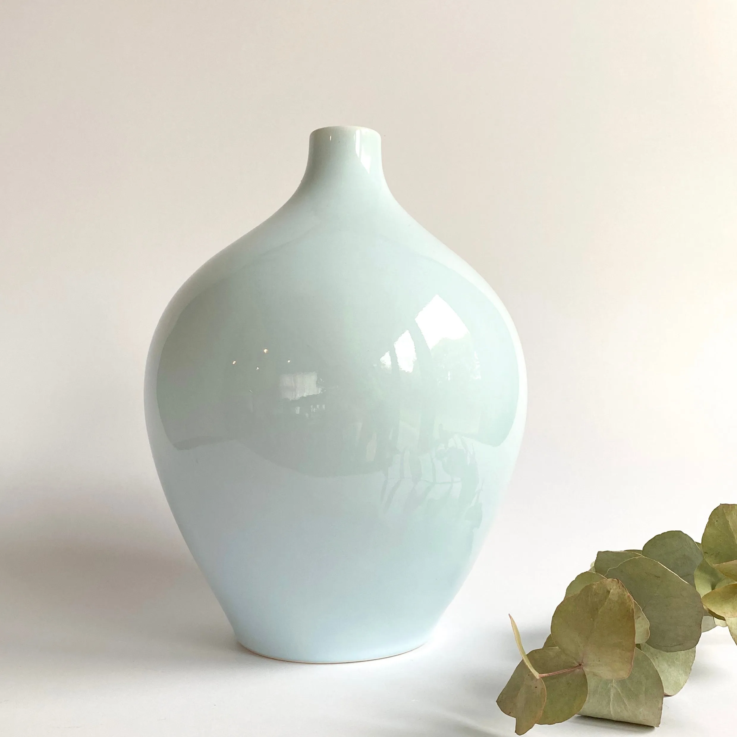 Ceramic Vase - Baby Blue