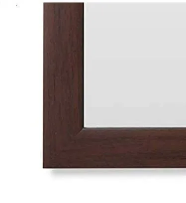 Cheval Glasses Multi Color Wood Framed Elegant Rectangle Shaped Wall Mirror Size 16 X 20 Inches