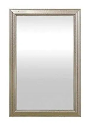 Cheval Glasses Silver Decorative Wall & Bathroom Mirror 12 X 18 Inches Inner Size