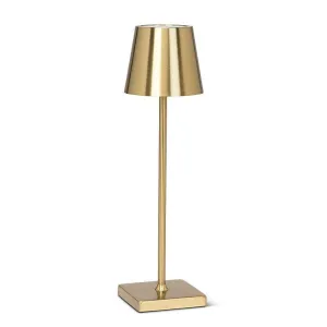 Classic Shade LED Table Light - Gold