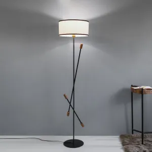 Clf111 Teak Bud Floor Lamp