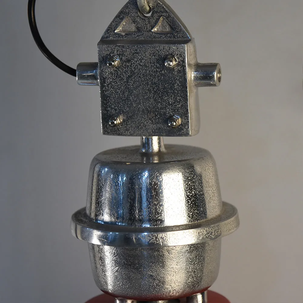 Clh154 Bernard Red Industrial Lamp