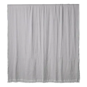 Coastal Cotton Throw - 130 x 170cm - Grey