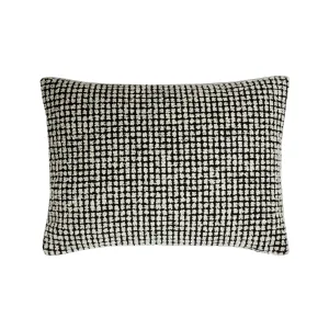 Cortina Boucl猫 Black Cushion by Lo Decor
