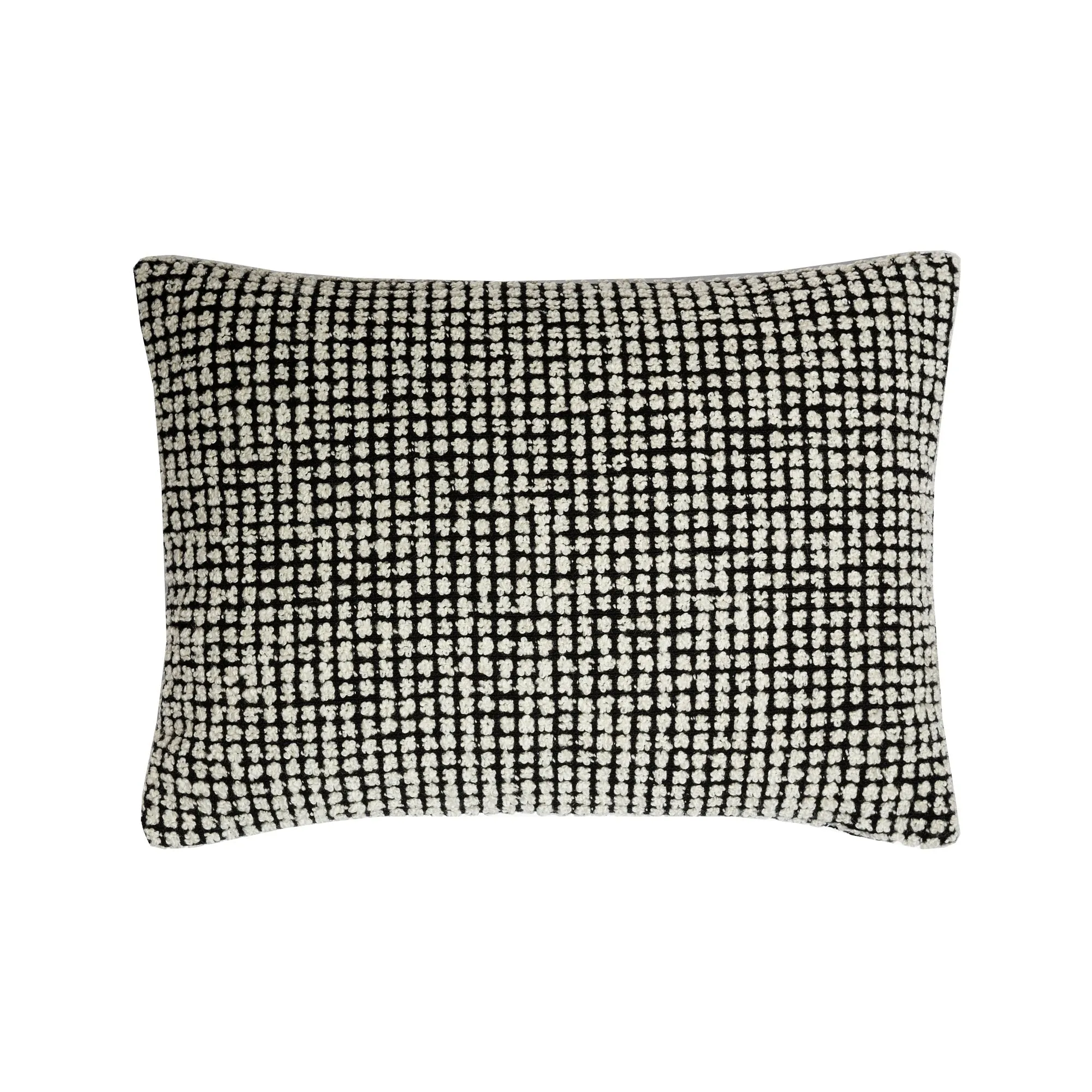 Cortina Boucl猫 Black Cushion by Lo Decor