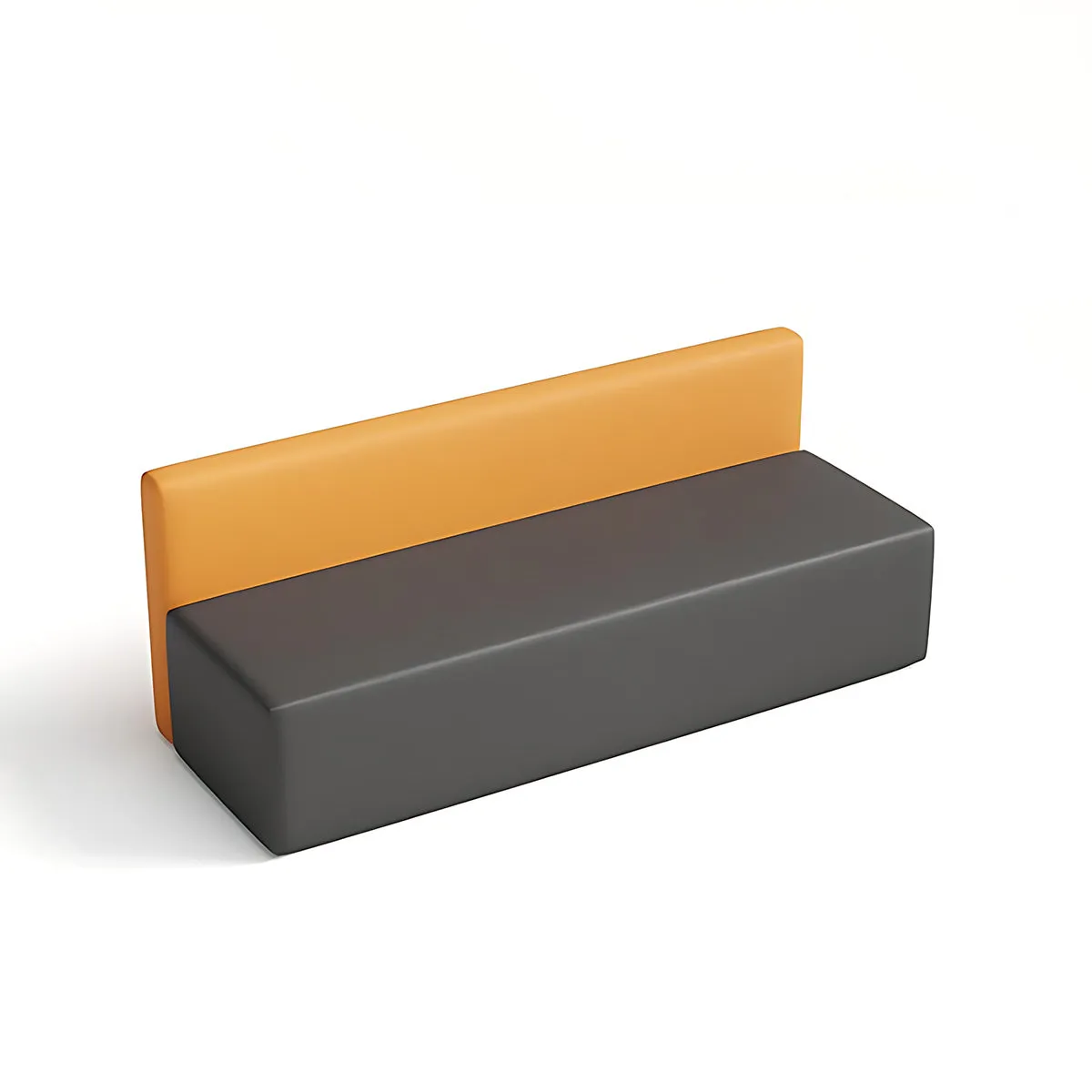 Creative Color Blocked Design Adjustable Corner Office Sofa