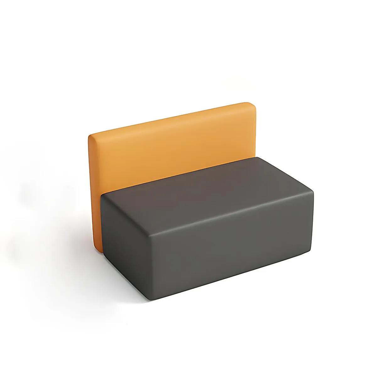 Creative Color Blocked Design Adjustable Corner Office Sofa
