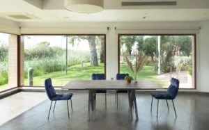 Crossfire Dekton Extending Dining Table
