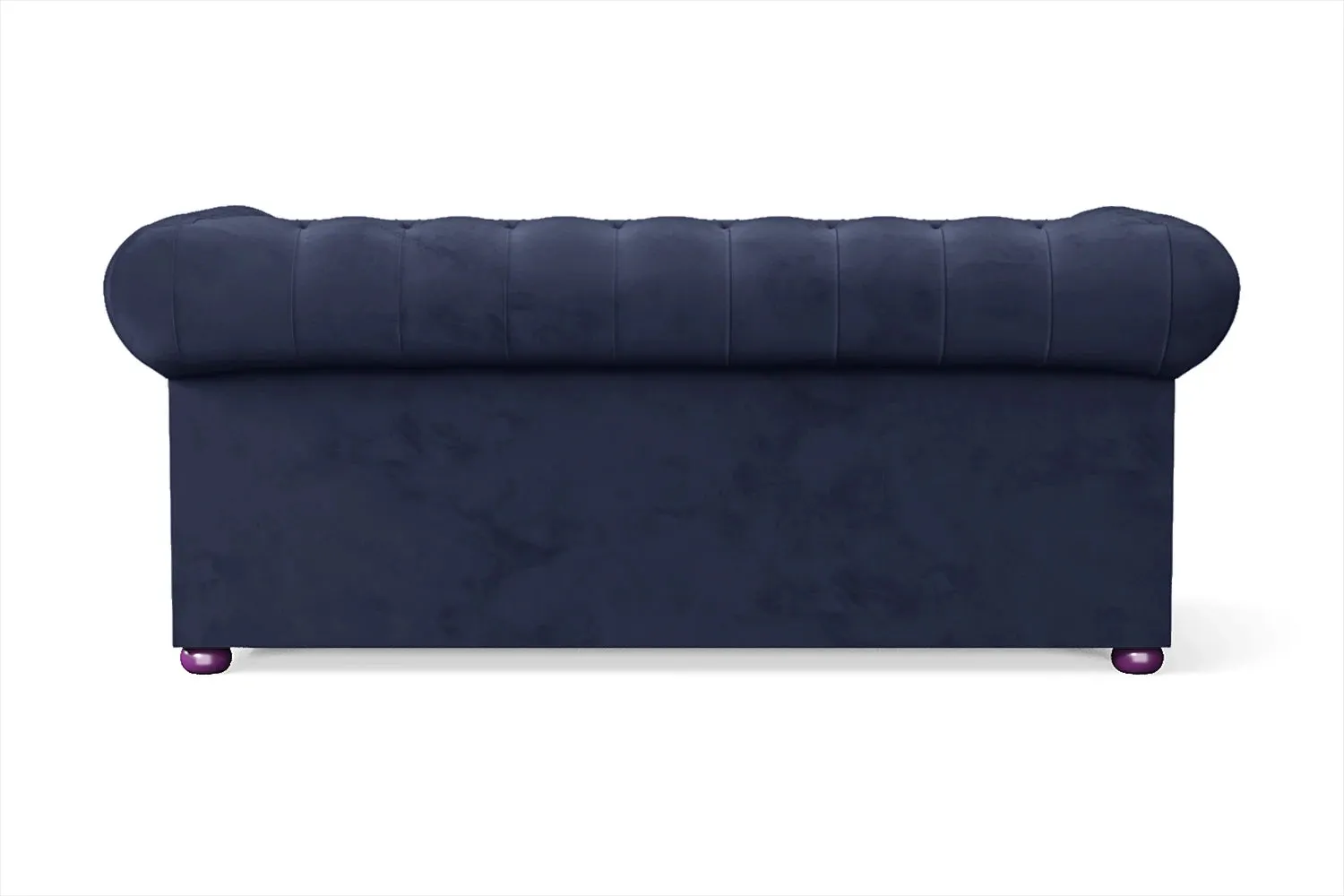 Cuneo 2 Seater Sofa Dark Blue Velvet
