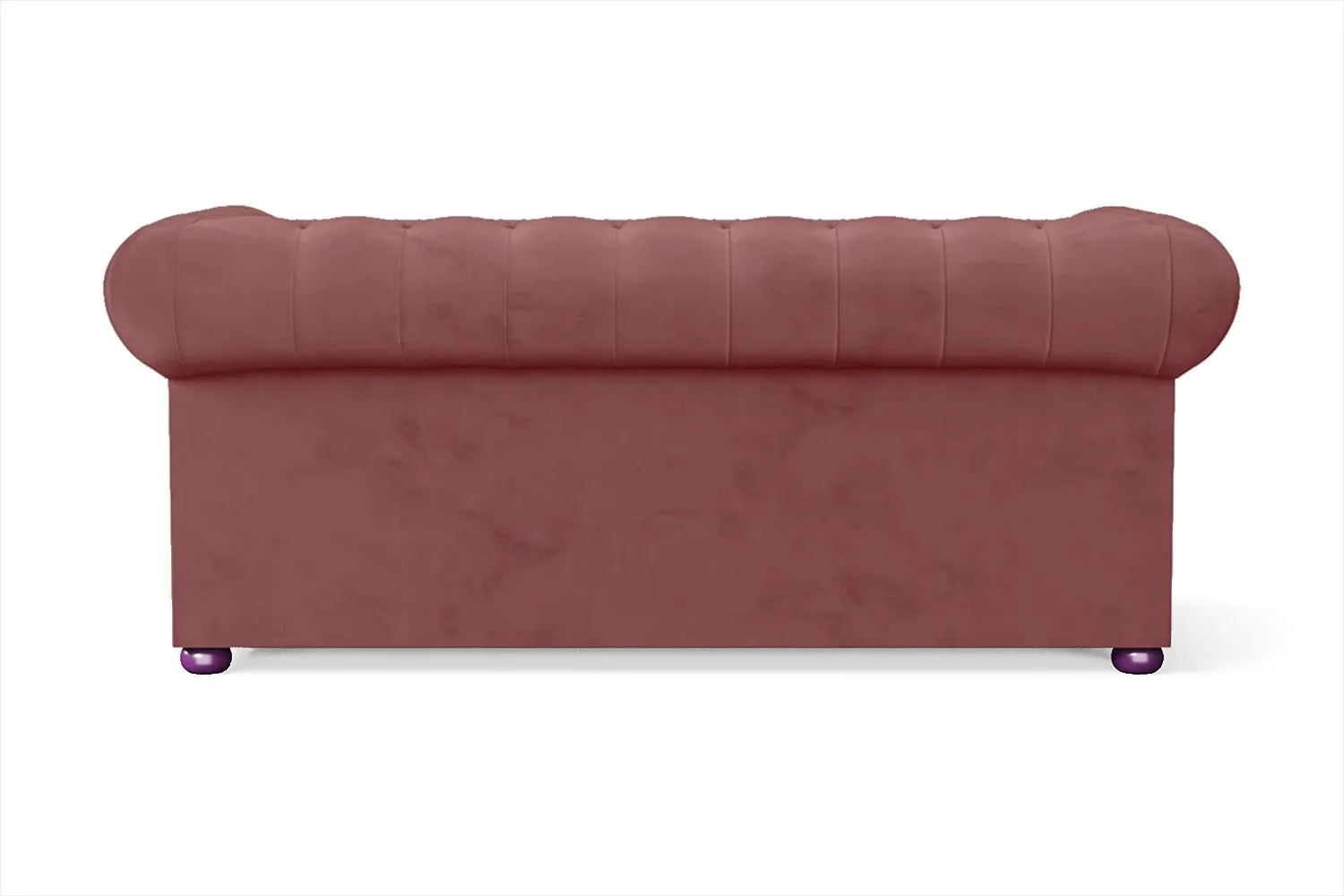 Cuneo 2 Seater Sofa Pink Velvet