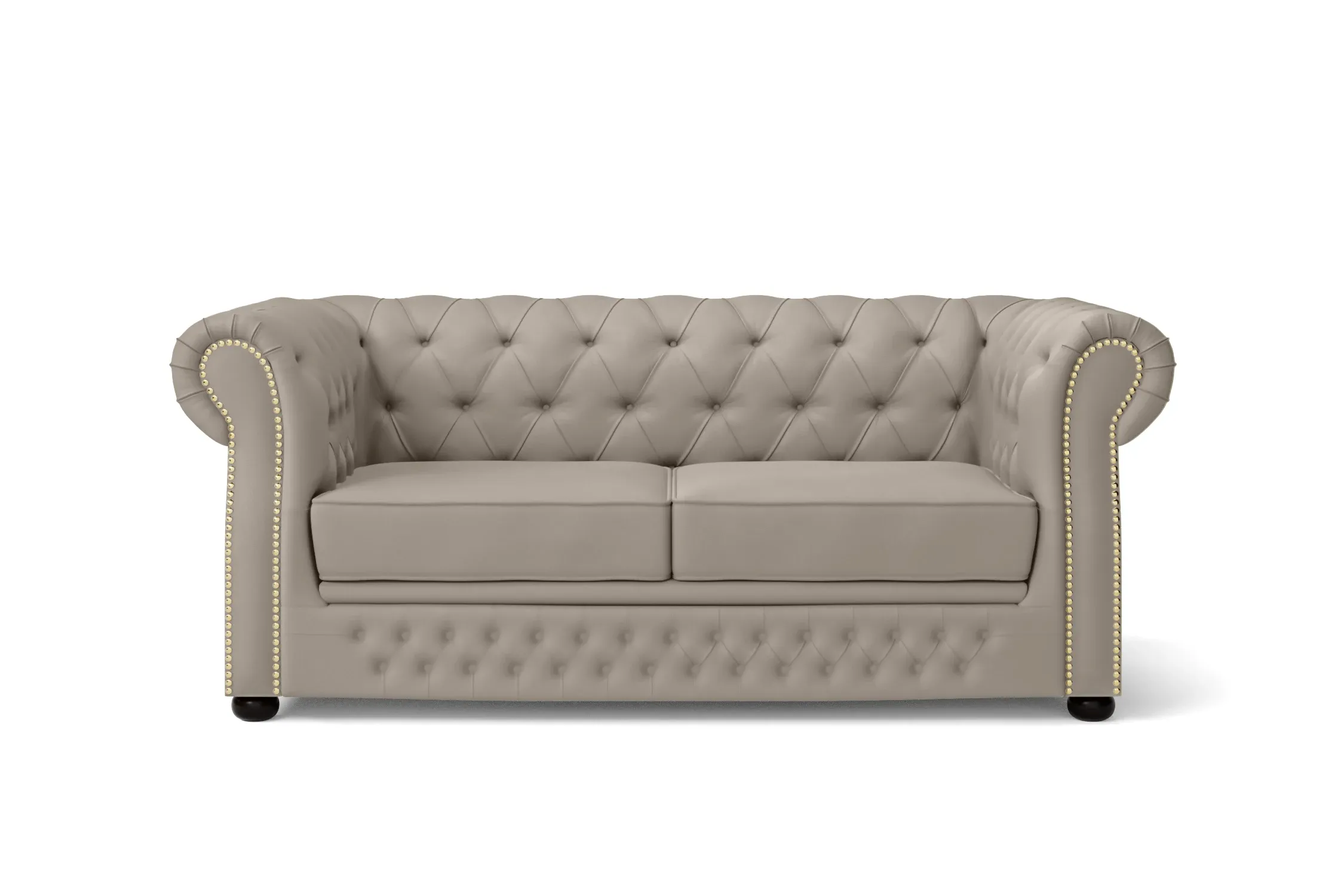 Cuneo 2 Seater Sofa Sand Leather