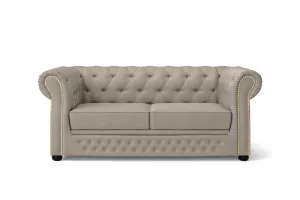 Cuneo 2 Seater Sofa Sand Leather