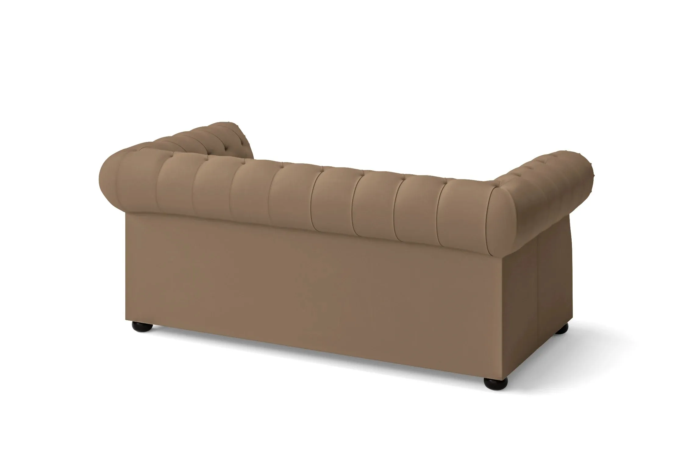 Cuneo 2 Seater Sofa Stone Leather