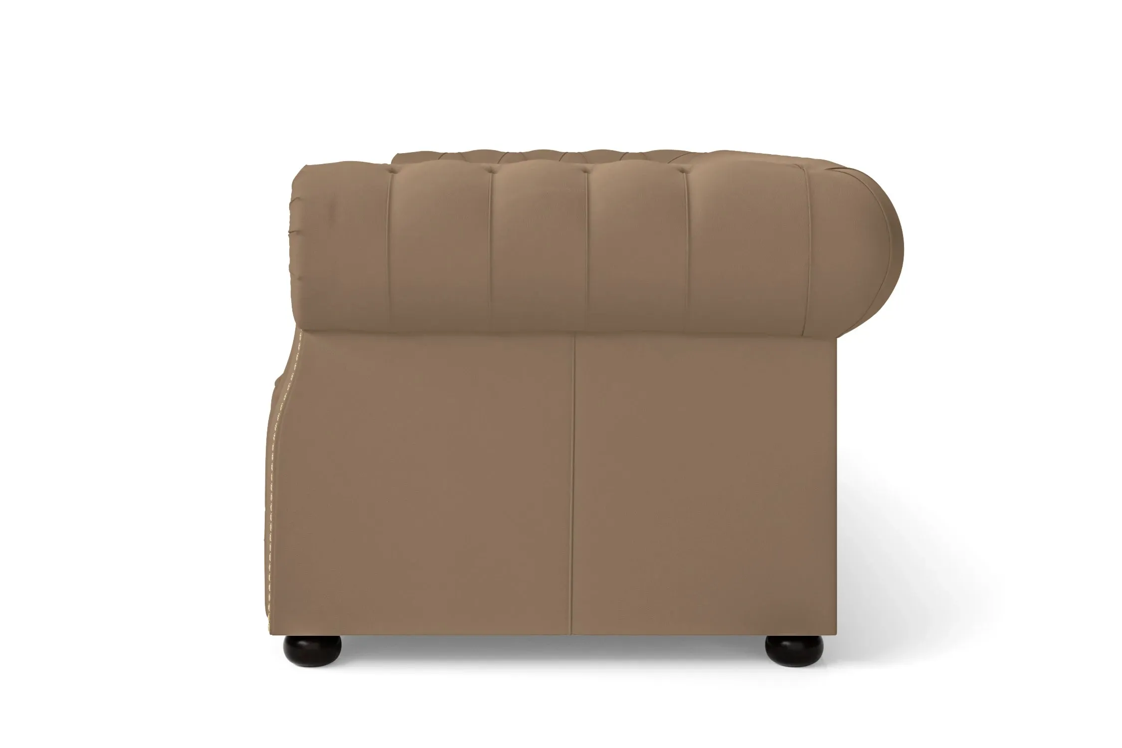 Cuneo 2 Seater Sofa Stone Leather