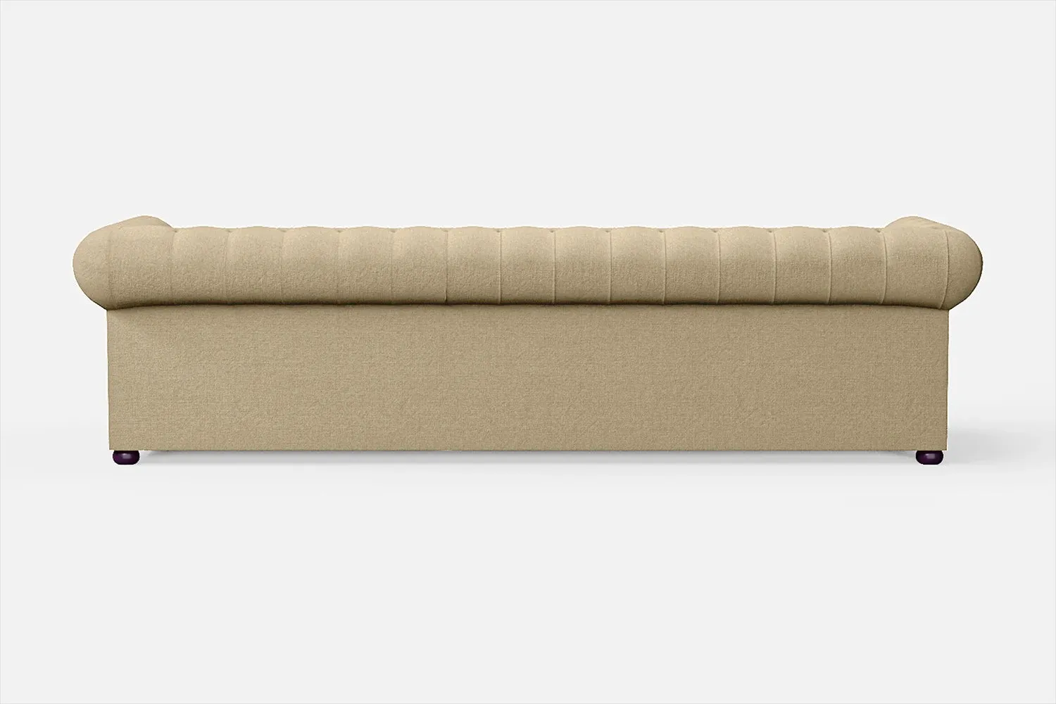 Cuneo 4 Seater Sofa Beige Linen Fabric
