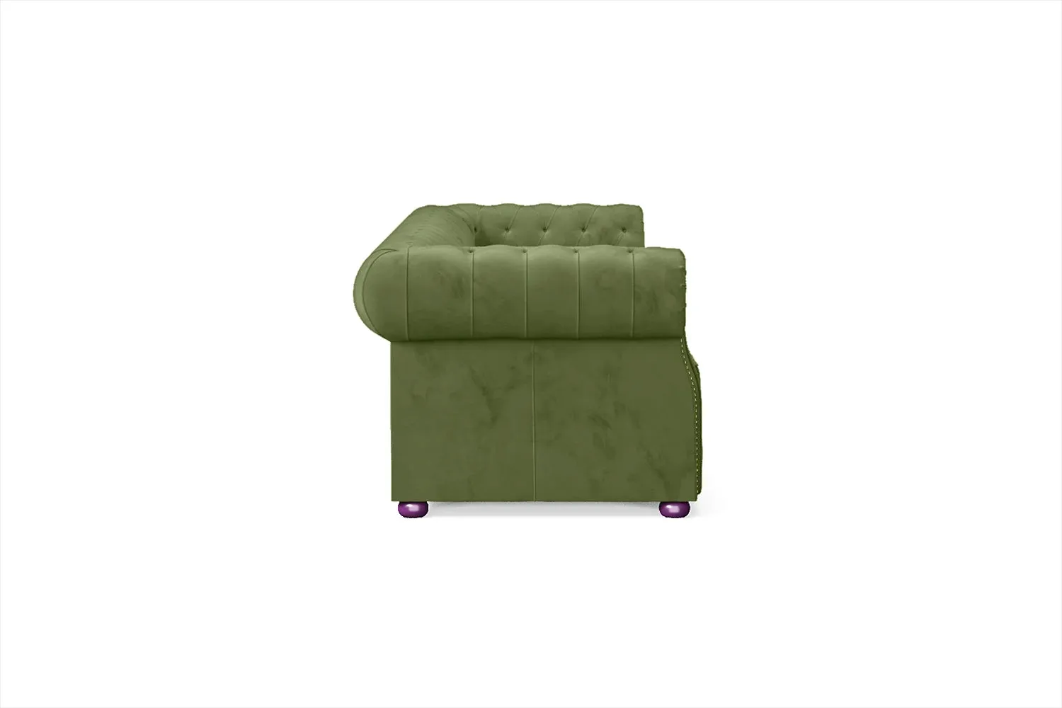 Cuneo 4 Seater Sofa Lime Velvet