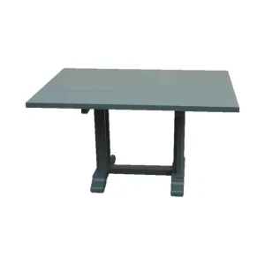 Custom Drop Leaf Dining Table in a Custom Painted finsh