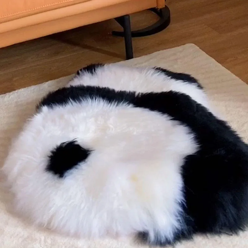 Cute Panda Back View Bedside Pillow Cushion