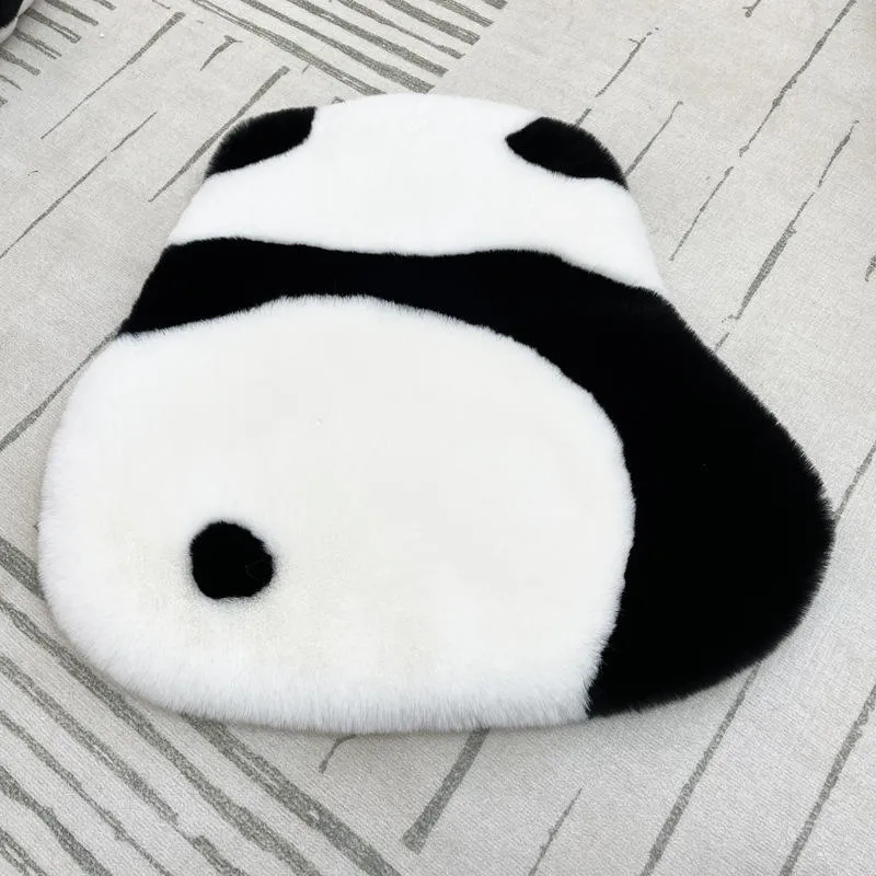 Cute Panda Back View Bedside Pillow Cushion