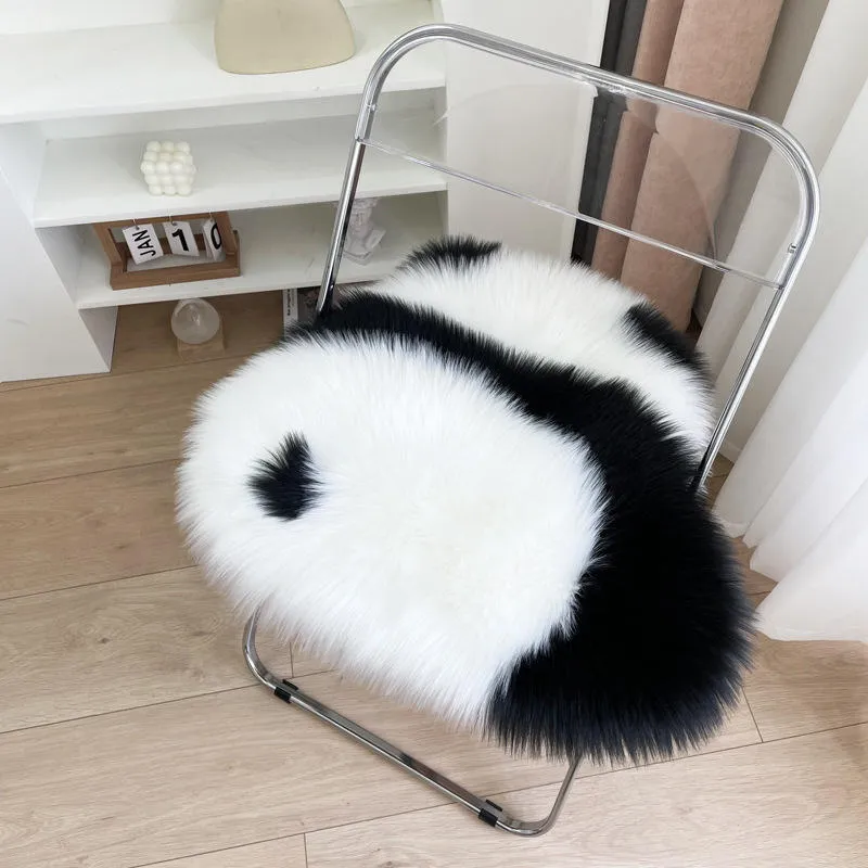 Cute Panda Back View Bedside Pillow Cushion