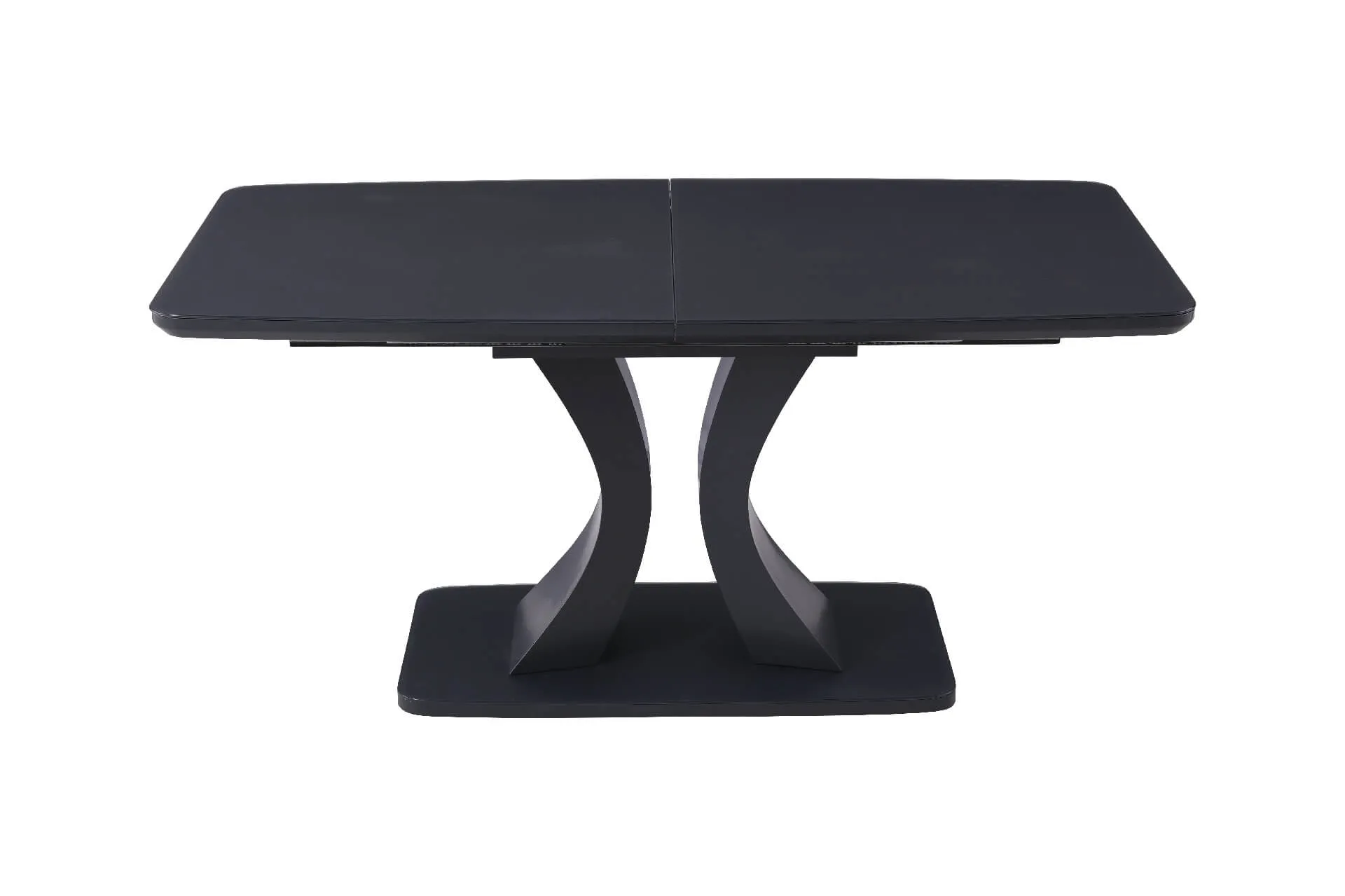 Daiva Extendable Dining Table Charcoal 120-160cm