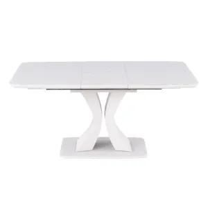 Daiva Extendable Dining Table Greige 120-160cm